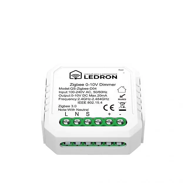 Диммер LeDron QS-Zigbee-D04 (0-10V)