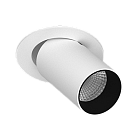 Встраиваемый поворотный светодиодный светильник Ledron DANNY MINI S40 White-Black
