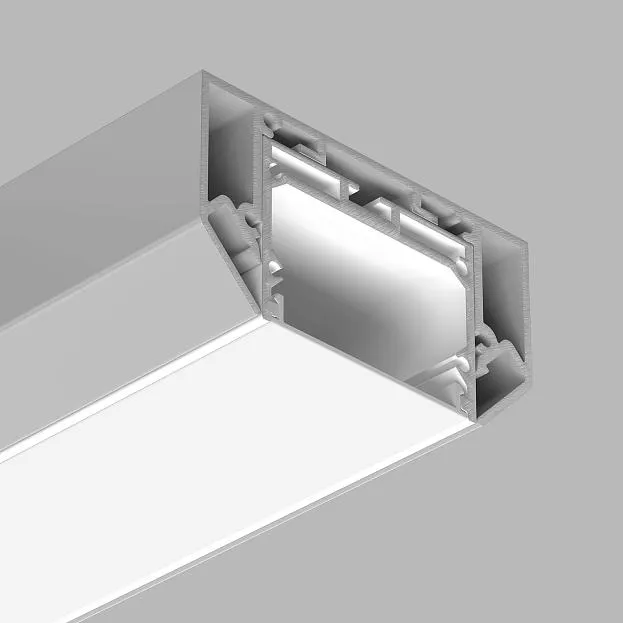 Встраиваемый профиль в натяжной потолок 2,5м Ledron АВД-4662 (13172) White