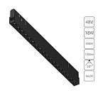 Трековый светильник Arte Lamp A5725PL-1BK Expert