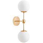 Бра Lumina Deco LDW 6001-2 FGD+WT Zodiak