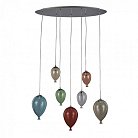 Подвесная люстра Ideal Lux 100937 CLOWN SP7 COLOR