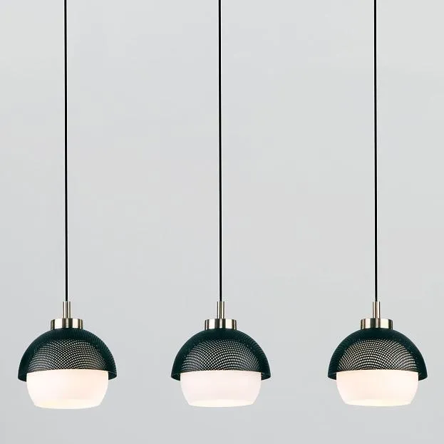 Подвесной светильник Eurosvet 50106/3 античная бронза/черный a044691 Nocciola