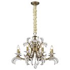 светильник подвесной, E14, 8x40W Wertmark WE308.08.203 GISELA