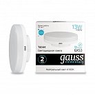 Лампа Gauss 83823 GX53 13W 4100K матовая Elementary