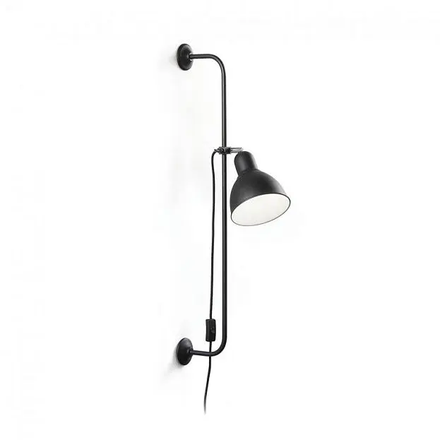 Спот Ideal Lux 179643 SHOWER AP1 NERO