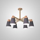 Потолочная люстра PROP 6 Grey ImperiumLoft 191991-23 prop01