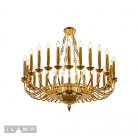 Подвесная люстра iLamp MD8551-30 GD Louvre