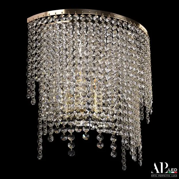 Бра APL LED S500.B4.35-27.B.E14.Gold Sicilia Бра APL LED S500.B4.35-27.B.E14.Gold Sicilia