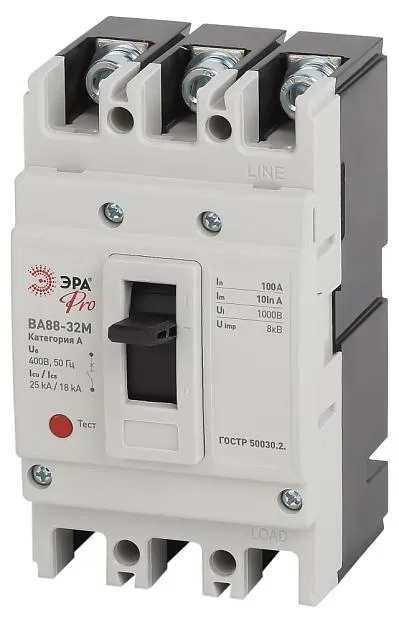 Автоматический выключатель ЭРА SVA10-3-0100-E