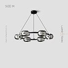 Кольцевые люстры и светильники DILAN RING Размер M Lampatron dilan-ring-m 8612-24007