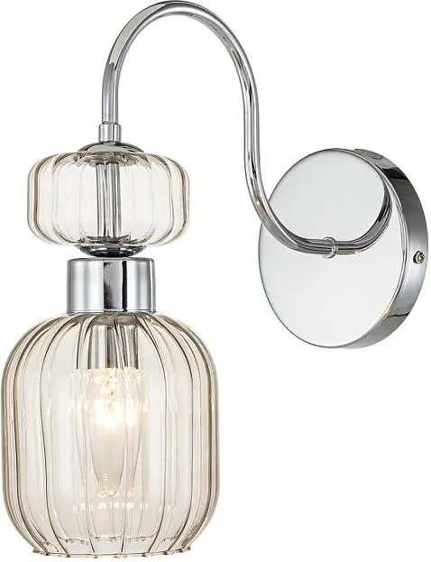 Бра Escada 1141/1A Chrome/Beige Gloss Бра Escada 1141/1A Chrome/Beige Gloss