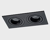 Встраиваемый светильник ITALLINE IT02-008 black - 2шт. + IT02-QRS2