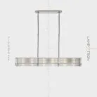 Реечный, рядный светильник BRIEF Размер XL. Цвет Хром Lampatron 4998-12717