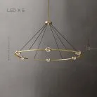 Кольцевые люстры и светильники AVANT CH 6 ламп Lampatron avant-ch-6 5261-13410