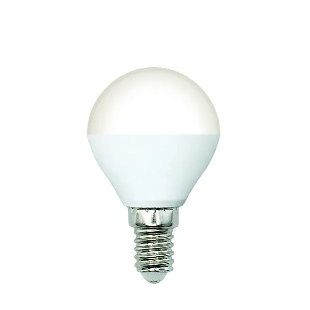 Лампочка светодиодная Volpe LED-G45-6W/3000K/E14/FR/SLS Optima Лампочка светодиодная Volpe LED-G45-6W/3000K/E14/FR/SLS Optima