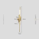 Бра TINUS BEND Размер S. Цвет латунь Lampatron f-tinus-bend-s-brass 8975-25403