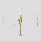 Бра TINUS BEND Размер S. Цвет латунь Lampatron f-tinus-bend-s-brass 8975-25403