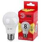 Лампочка светодиодная ЭРА LED A55-8W-827-E27 R