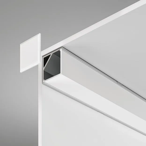 Алюминиевый профиль накладной 16x16 S 2м Maytoni ALM009S-2M