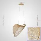 Подвесной светильник CHOIR Размер S. Светлое дерево. Теплый свет Lampatron choir-s-warm 7777-24041