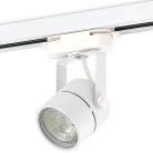 Светильник трековый, GU10, D60хH80мм, IP20, белый, без лампы Donel DN01001R1W 1Track DN01