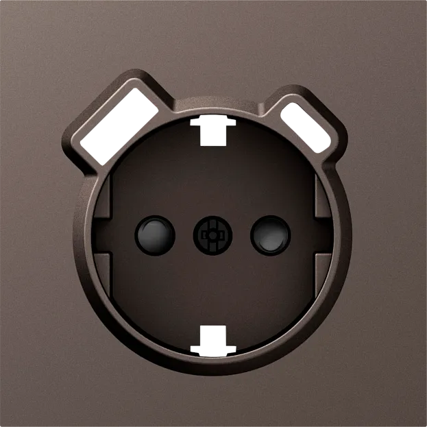 Накладка для розетки Schuko с зарядным устройством USB A+C, со шторками 16A 250В, мокко, Donel DS22953 S08 Накладка для розетки Schuko с зарядным устройством USB A+C, со шторками 16A 250В, мокко, Donel DS22953 S08
