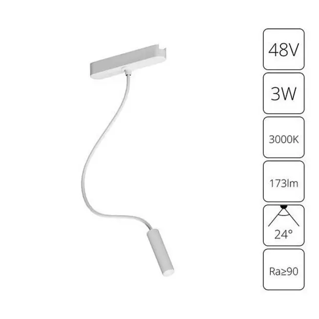 Светильник Настенный Arte Lamp A1162PL-1WH RAPID Светильник Настенный Arte Lamp A1162PL-1WH RAPID