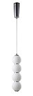 Светильник подвесной Crystal Lux DESI SP4 CHROME/WHITE 0470/204