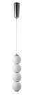 Светильник подвесной Crystal Lux DESI SP4 CHROME/WHITE 0470/204
