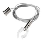 Подвесное крепление с клипсой для силиконового профиля D18мм H195мм (1шт) Lightstar 441891