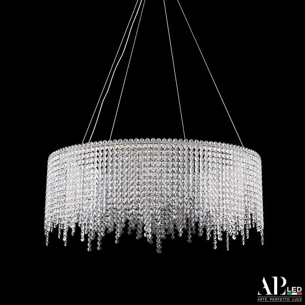 Люстра светодиодная хрустальная APL LED SH02.73.B.Ni.4000 Sicilia Люстра светодиодная хрустальная APL LED SH02.73.B.Ni.4000 Sicilia