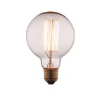 Лампа накаливания Loft It G9540 E27 40W шар прозрачный Edison Bulb