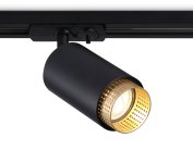 Трековый однофазный светильник Ambrella light GL5162 BK/GD