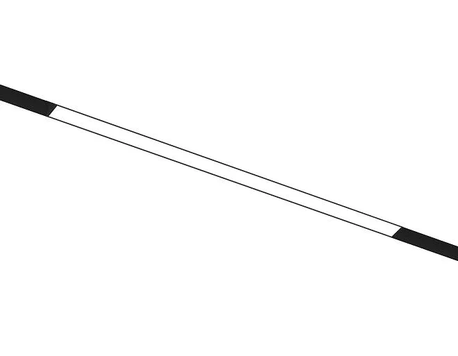 Трековый светильник черный IP20 10W 3CCT 3000-6000K SMART 48V 120° 304*22*45 Ambrella light GL4455 BK track system