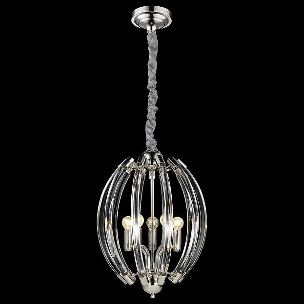 светильник подвесной, E14, 5x40W Wertmark WE149.05.203 PRANDO