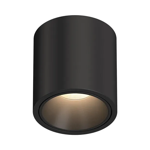 Накладной светодиодный светильник LeDron RINBOK BLACK 4000K