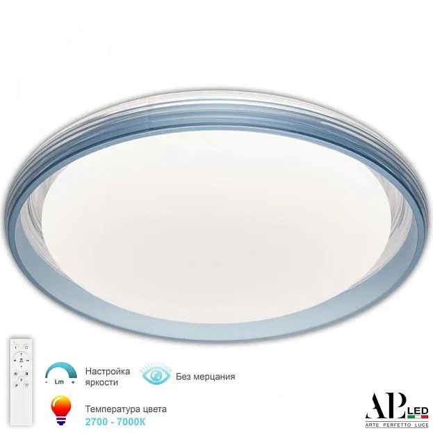 Светильник Arte Perfetto Luce 3302.8231-460/95 Blue Светильник Arte Perfetto Luce 3302.8231-460/95 Blue