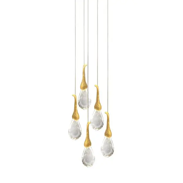 Подвесной светильник Delight Collection OMG07287-5 gold Seed Подвесной светильник Delight Collection OMG07287-5 gold Seed