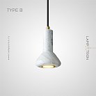 Подвесной светильник LOFFE Тип B. Цвет Латунь + Белый Lampatron 7234-19855