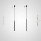 Подвесной светильник FOLKARD Размер M. Цвет Жемчужно-Черный Lampatron folkard-m-pearl-black 7748-21760