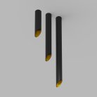 Накладной светодиодный светильник Ledron SLC78008-7W-25 Black-Gold