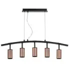 Подвесной светильник Lightstar LR735305 RULLO ЧЕРНЫЙ/МЕДЬ