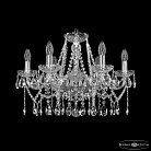 Люстра хрустальная Bohemia Ivele Crystal  1413/6/200 Ni