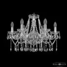 Люстра хрустальная Bohemia Ivele Crystal  1413/6/200 Ni
