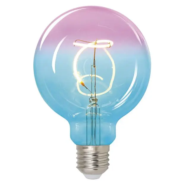Лампочка светодиодная Uniel LED-SF01-4W/SOHO/E27/CW BLUE/WINE GLS77TR Лампочка светодиодная Uniel LED-SF01-4W/SOHO/E27/CW BLUE/WINE GLS77TR