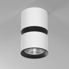 Светильник потолочный светодиодный Kayo 12W 4000К белый/чёрный Elektrostandard 25049/LED a064731