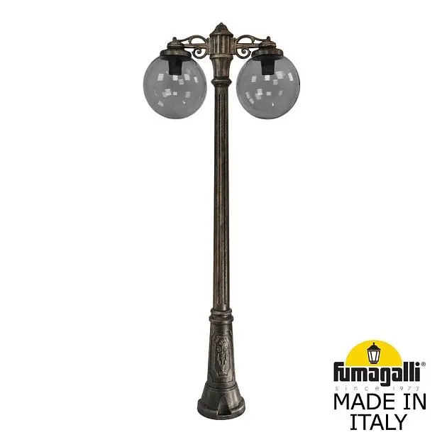 Садово-парковый фонарь FUMAGALLI G30.156.S20.BZF1RDN GIG BISSO/G300 2L DN GLOBE 300 Садово-парковый фонарь FUMAGALLI G30.156.S20.BZF1RDN GIG BISSO/G300 2L DN GLOBE 300