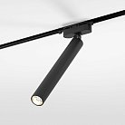 Трековый светодиодный светильникчёрный 6W 4000K однофазный Elektrostandard 85111/01 Pika a065274