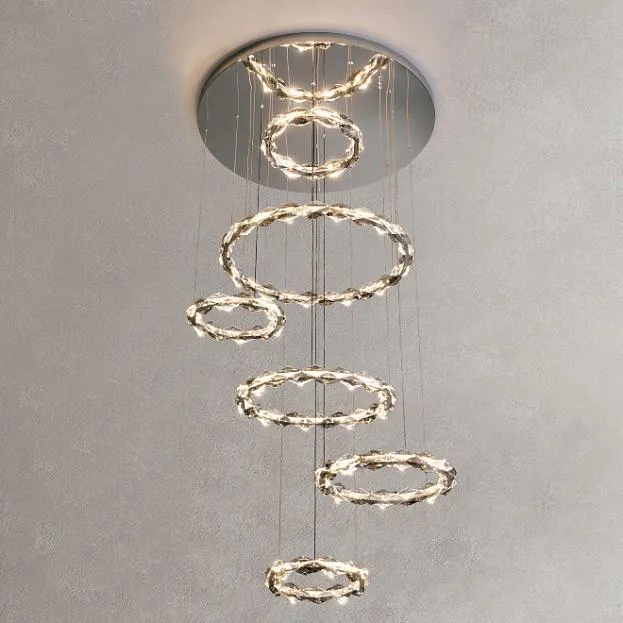 Подвесная люстра JENNIFER D40+50+60+40+80+40 ImperiumLoft 219981-23 jennifer01